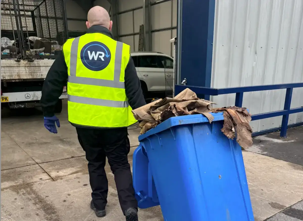 The Waste Removers team and van