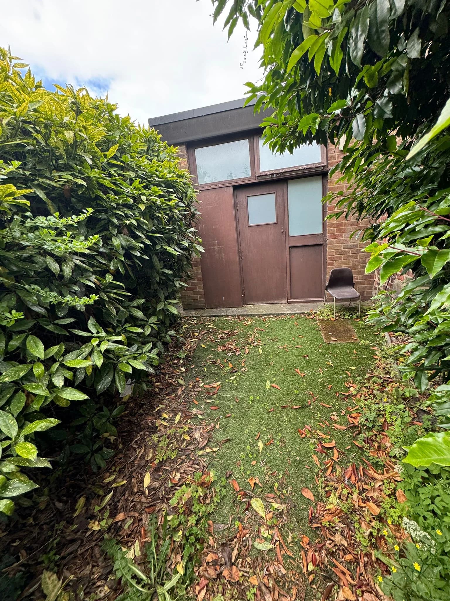 After Fridge/Freezer Removal - completed clearance showing clean space