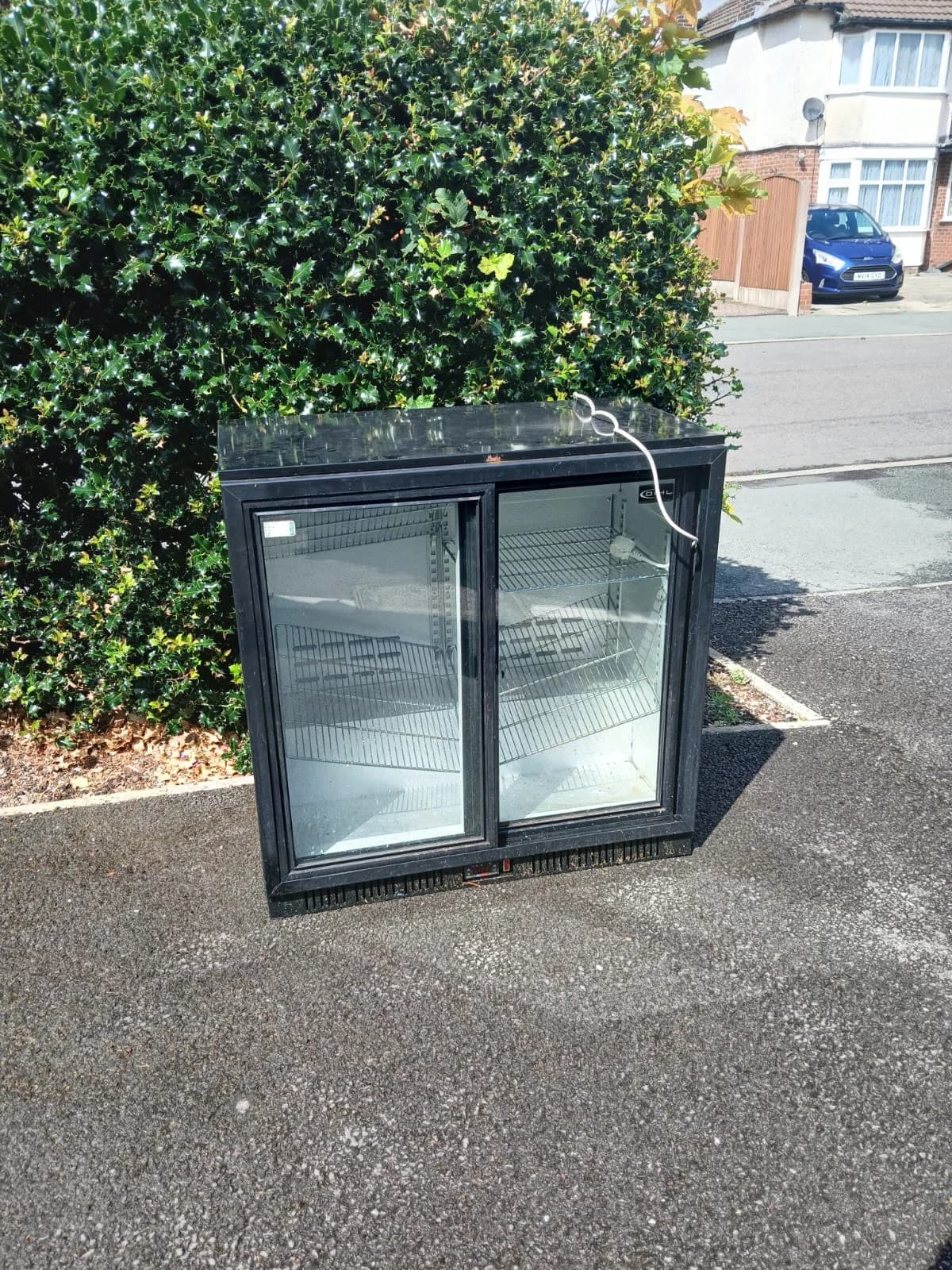 Before Fridge/Freezer Removal - property clearance in progress