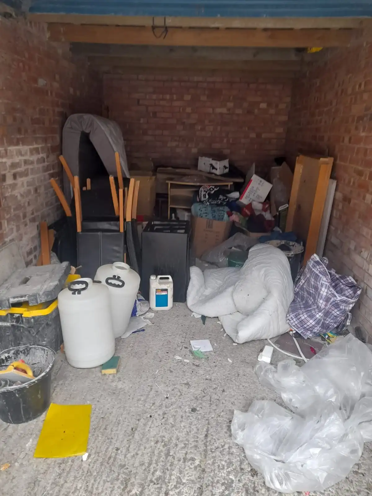 Garage Clearance in Newton-le-Willows - uniformed team with van