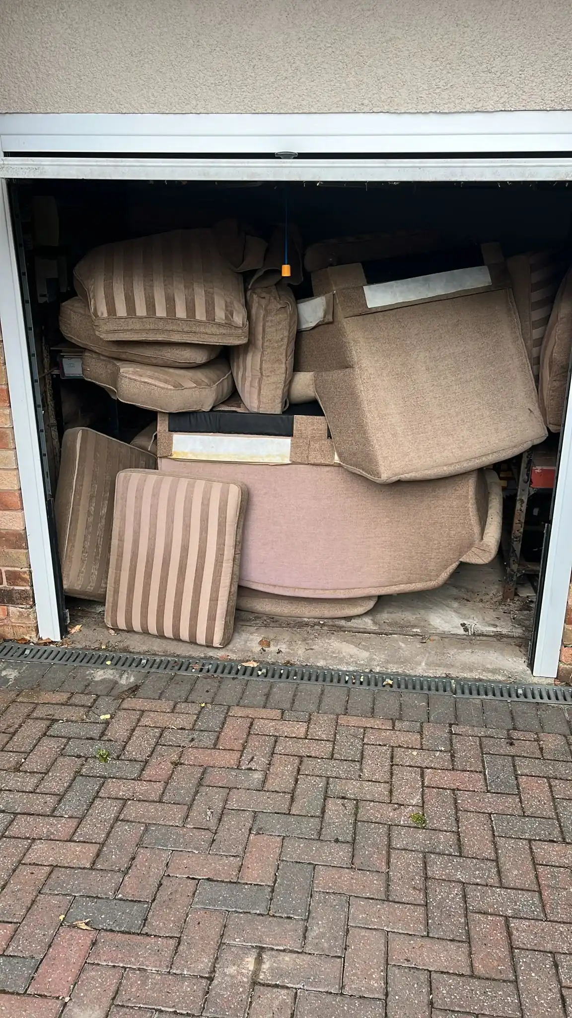 Garage Clearance in Congleton - uniformed team with van