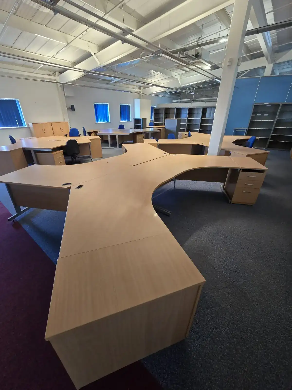 Uniformed team loading waste into van in the North West