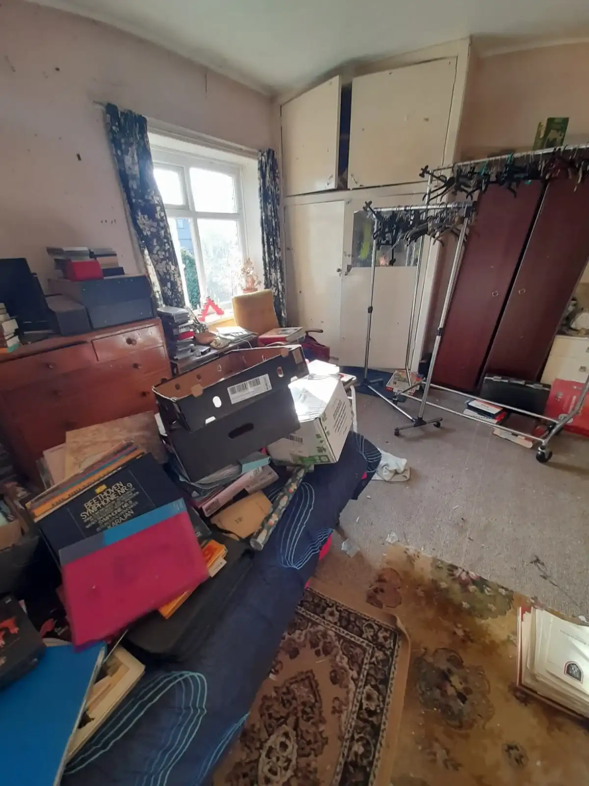 Sensitive House Clearance in Pontefract - uniformed team with van