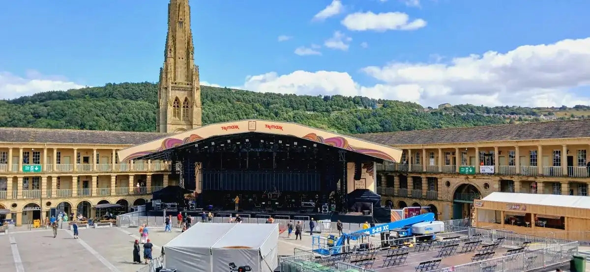 Uniformed team loading waste into van in the North West
