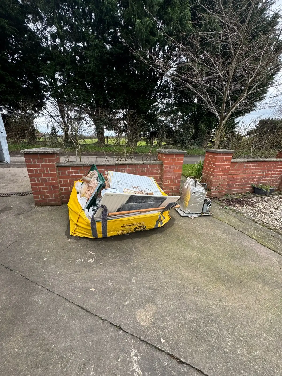 Commercial Waste Removal in Congleton - uniformed team with van