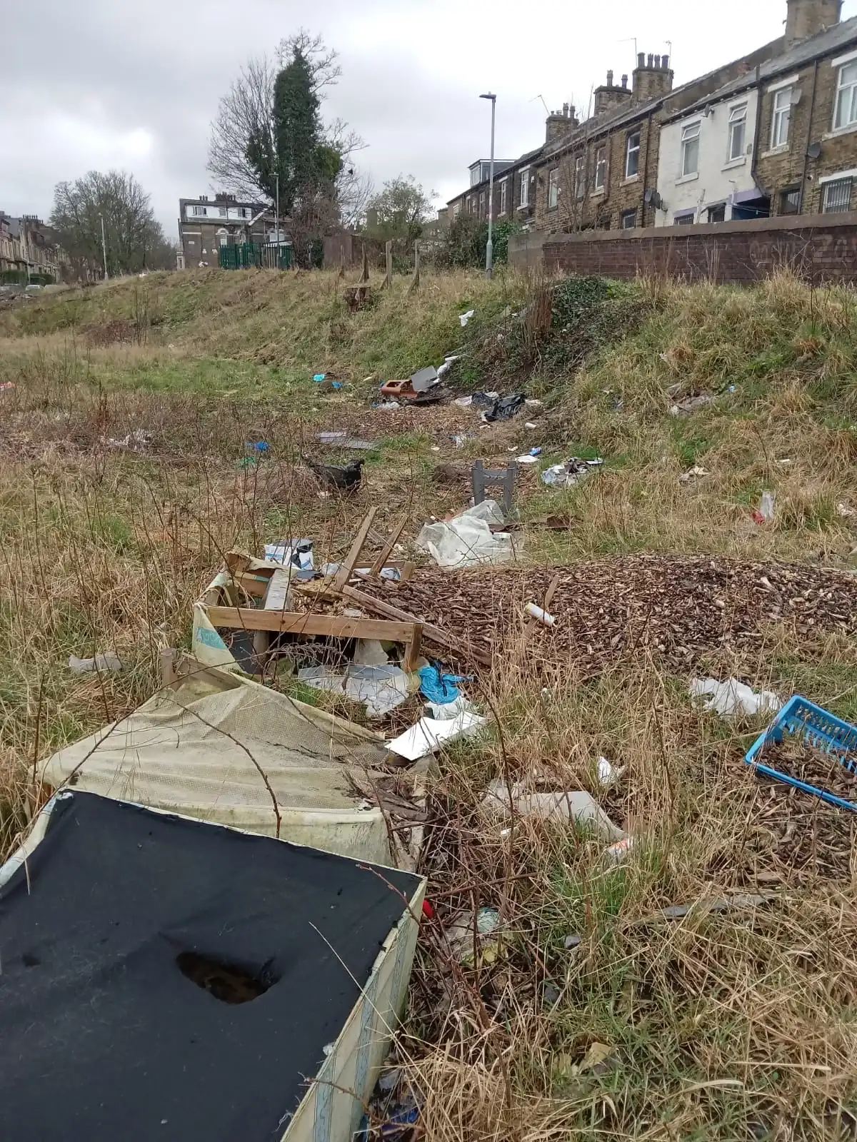 Fly-Tipping Clearance in Ellesmere Port - uniformed team with van