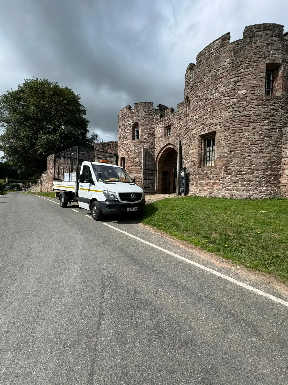 Property Clearance in Cheadle - uniformed team with van