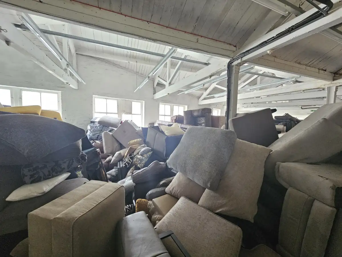 Property Clearance in Preston - uniformed team with van