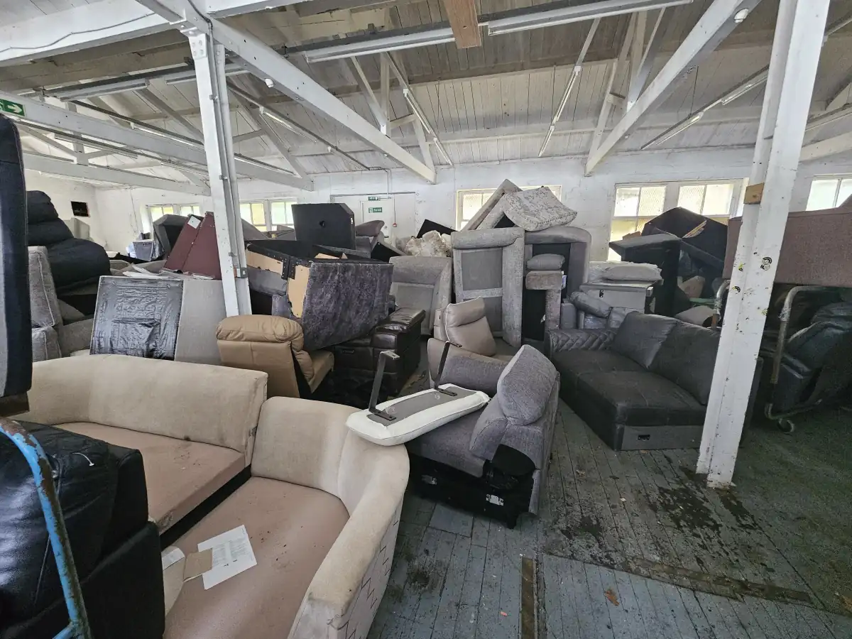 Property Clearance in Oldham - uniformed team with van