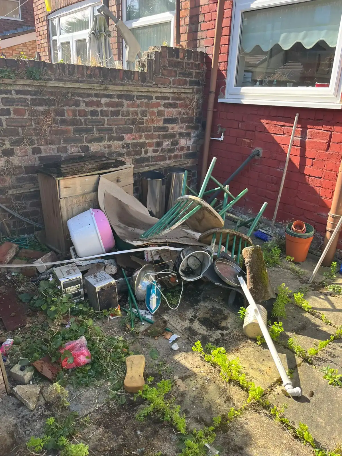 Rubbish Removal in Hoylake - uniformed team with van