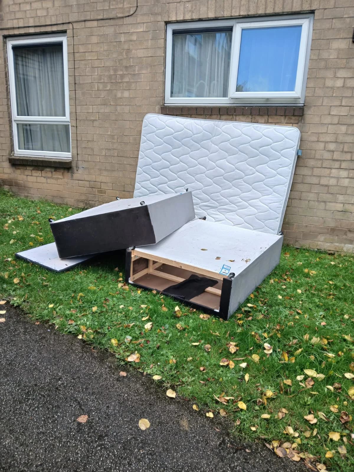 Before Bulky Waste Collection in West Lancashire - property before clearance