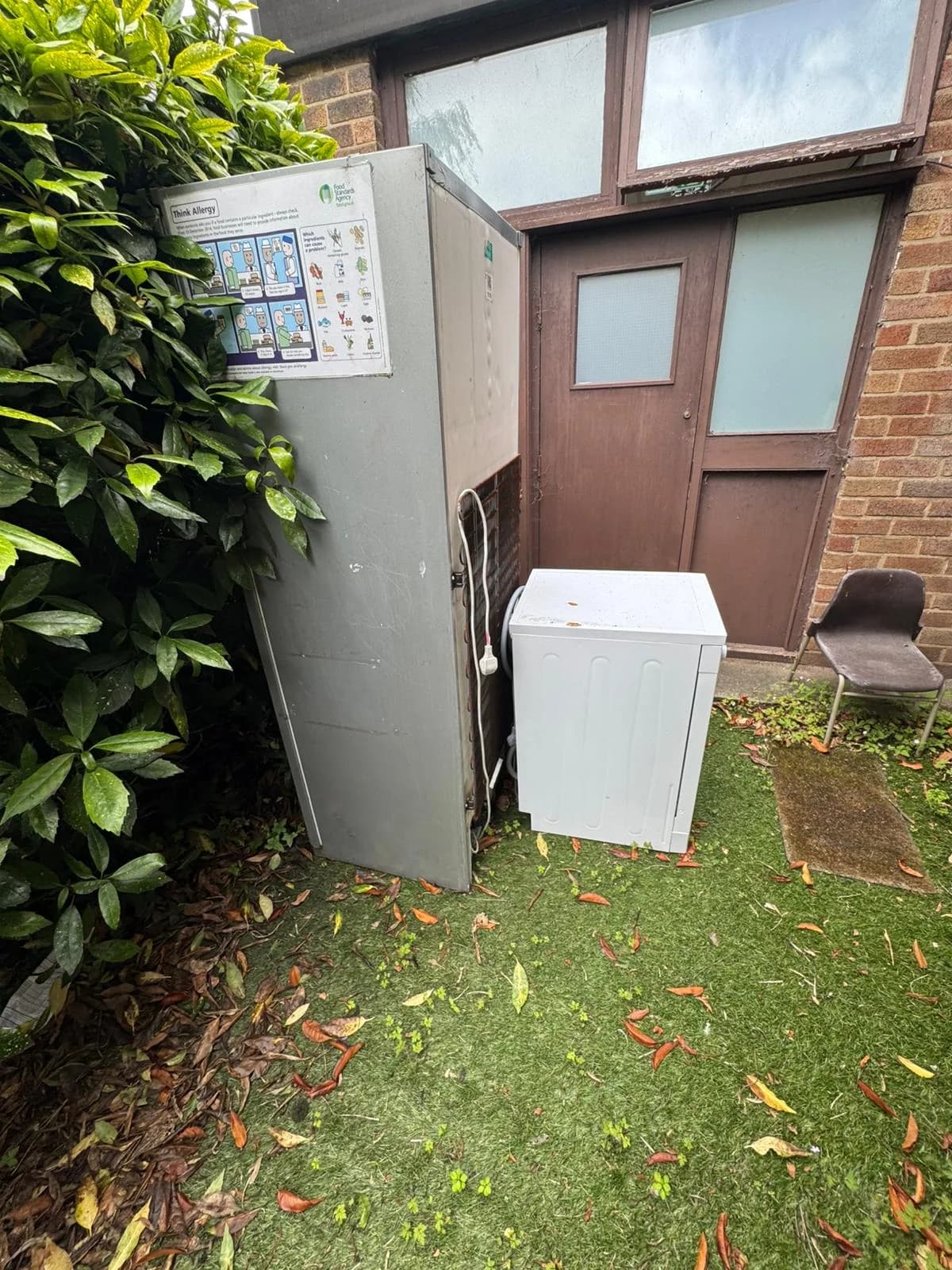 Before Fridge/Freezer Removal in Kirklees - property before clearance