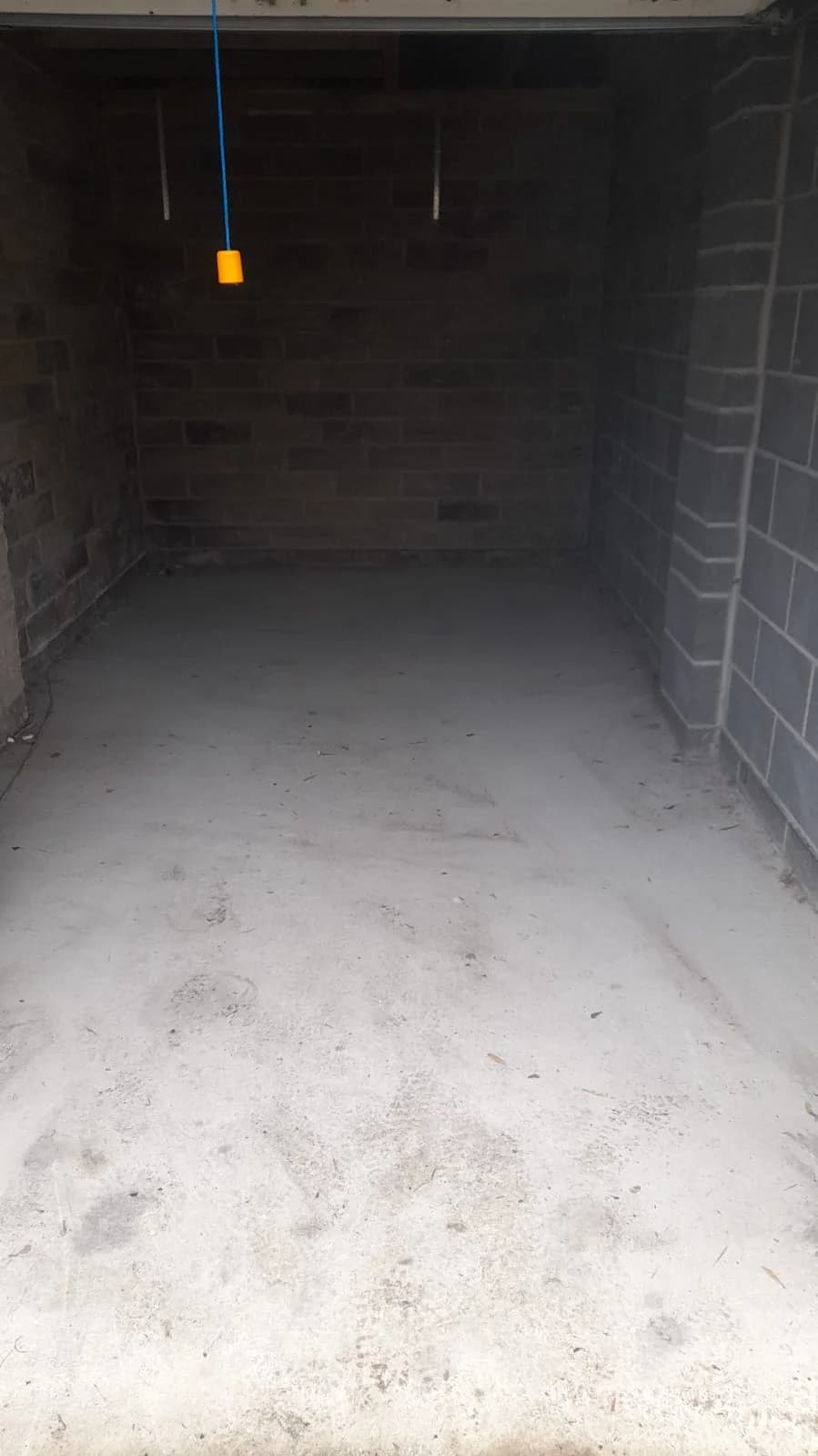 After Garage Clearance - completed clearance showing clean space