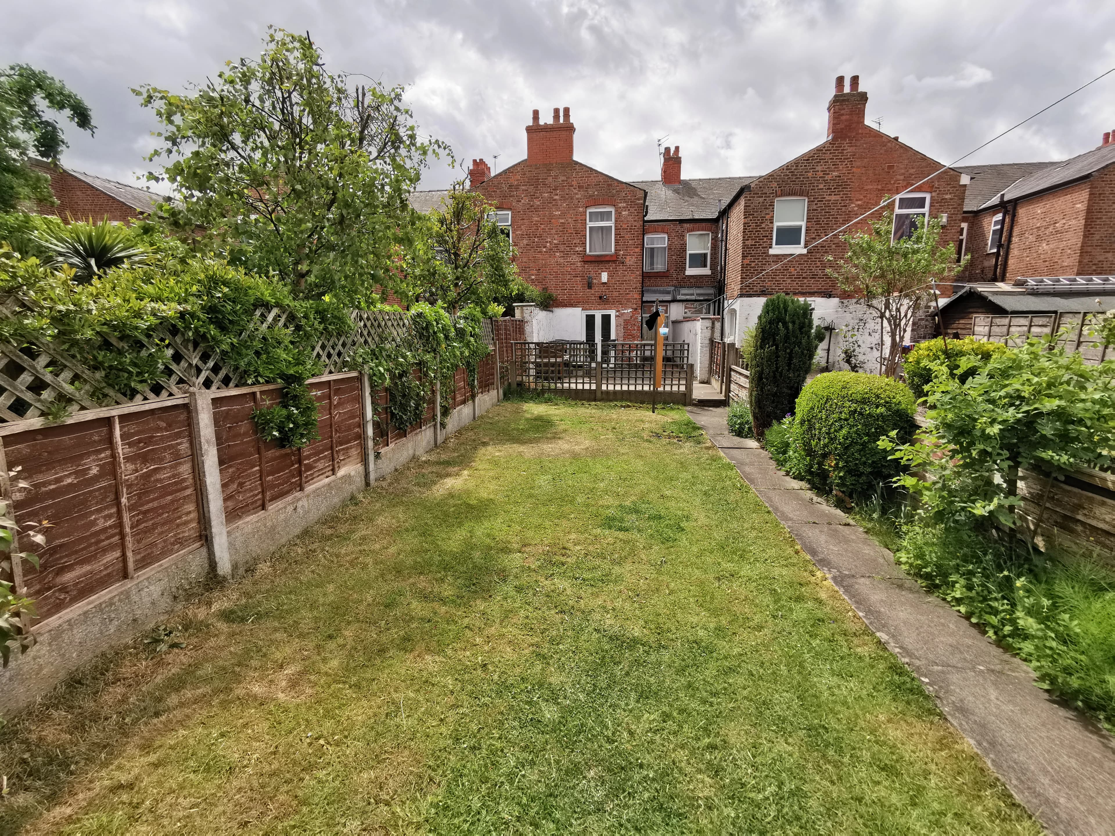 After Garden Waste Removal in Manchester - completed clearance