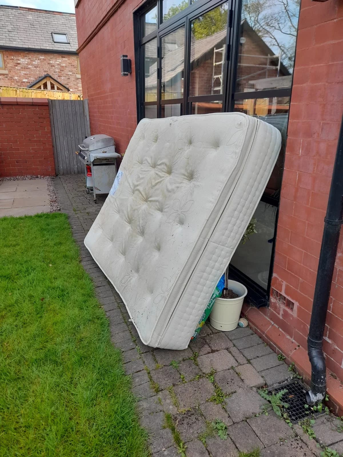 Before Mattress Removal in Kirklees - property before clearance
