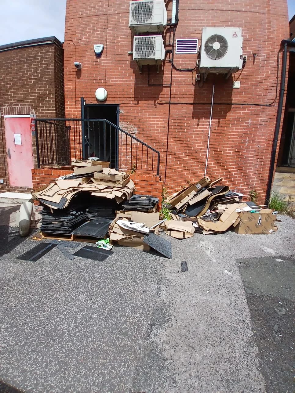 Before Property Clearance in Warrington - property before clearance