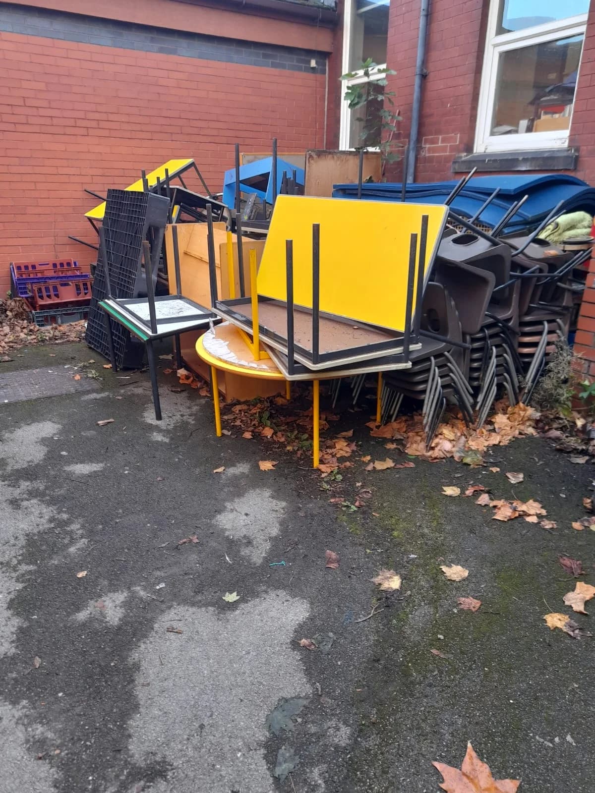 Before Property Clearance - property clearance in progress