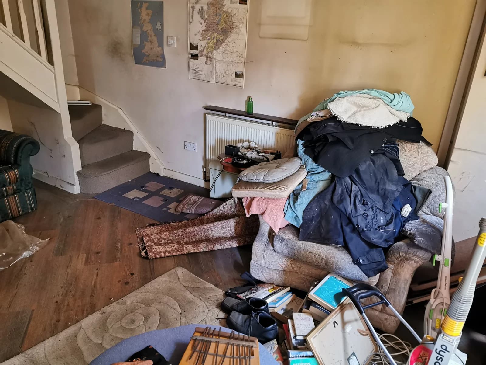 Before Sensitive House Clearance in Leeds - property before clearance
