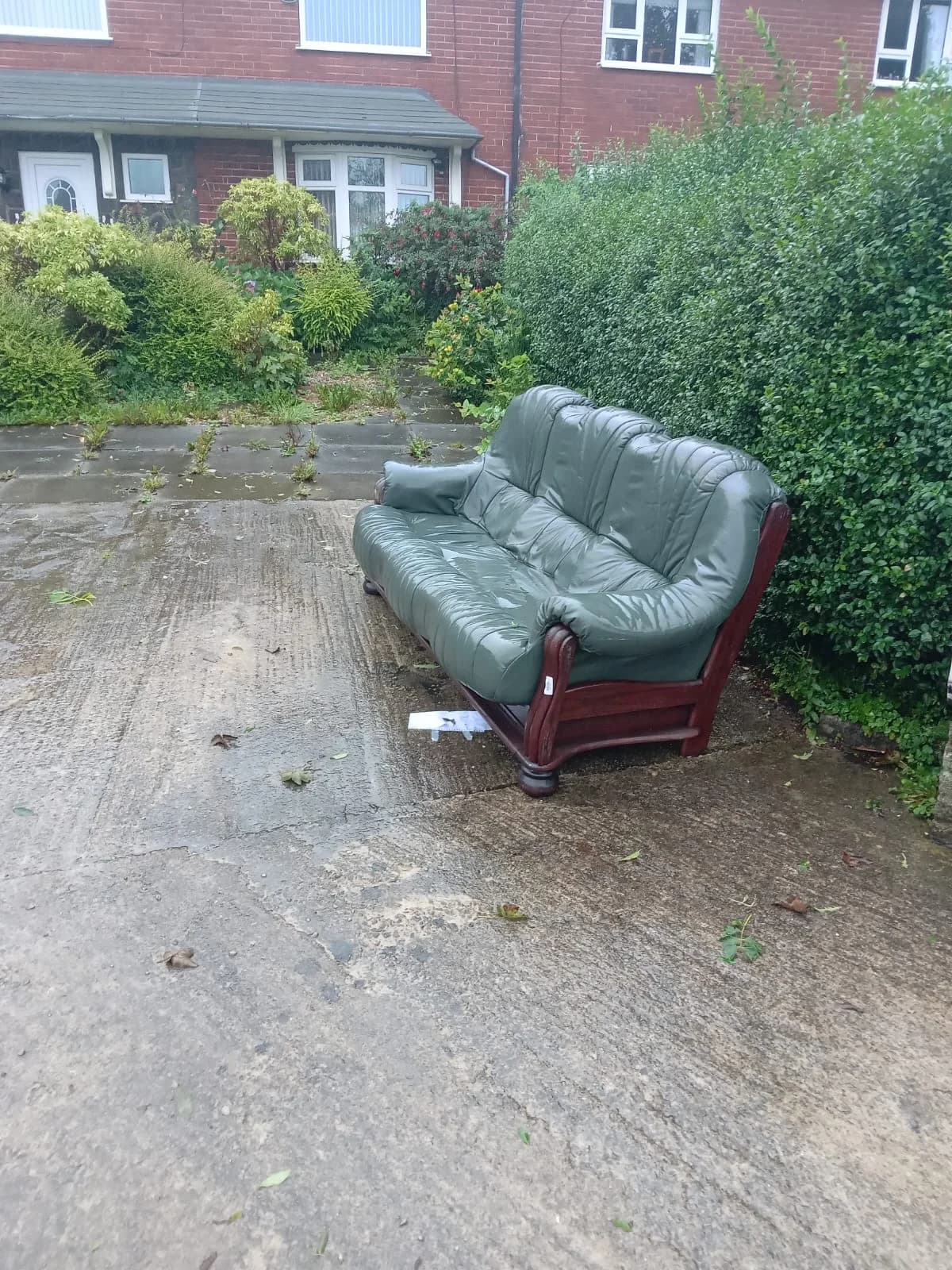 Before Sofa Removal in Kirklees - property before clearance