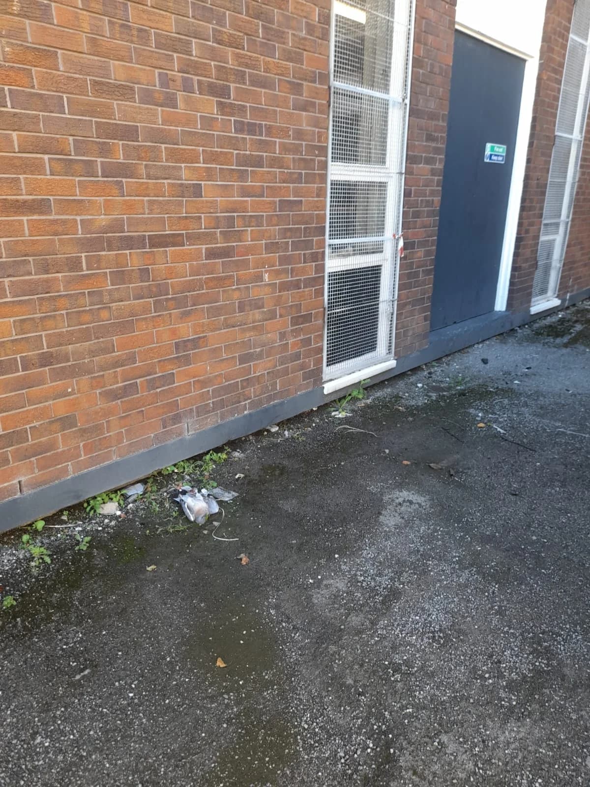 After Trade Waste Removal - completed clearance showing clean space